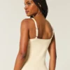Sweatertanktop met knoopsluiting Sweatertanktop met knoopsluiting