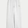 Sweatpants met brede pijpen en hondengrafiek Sweatpants met brede pijpen en hondengrafiek