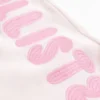 Sweatpants met logo en wijde pijpen Sweatpants met logo en wijde pijpen