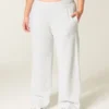 Sweatpants met strik en grafisch motief