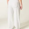 Sweatpants met strik en grafisch motief