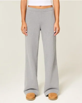Sweatpants met wijde pijpen