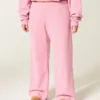 Sweatpants met wijde pijpen Sweatpants met wijde pijpen