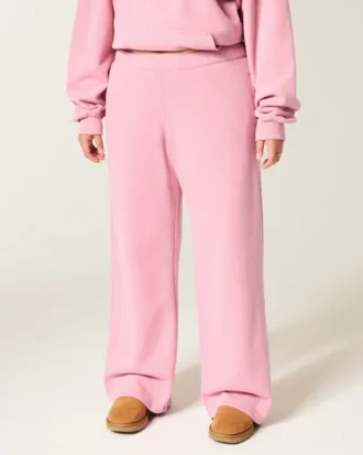 Sweatpants met wijde pijpen