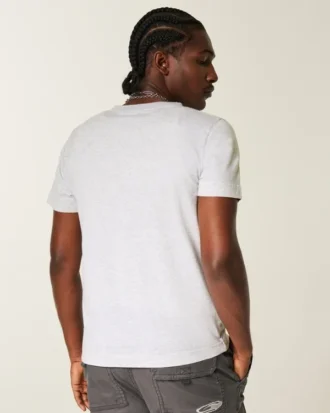 T-shirt met V-hals