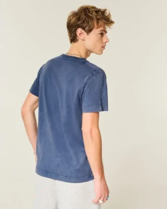 T-shirt met V-hals