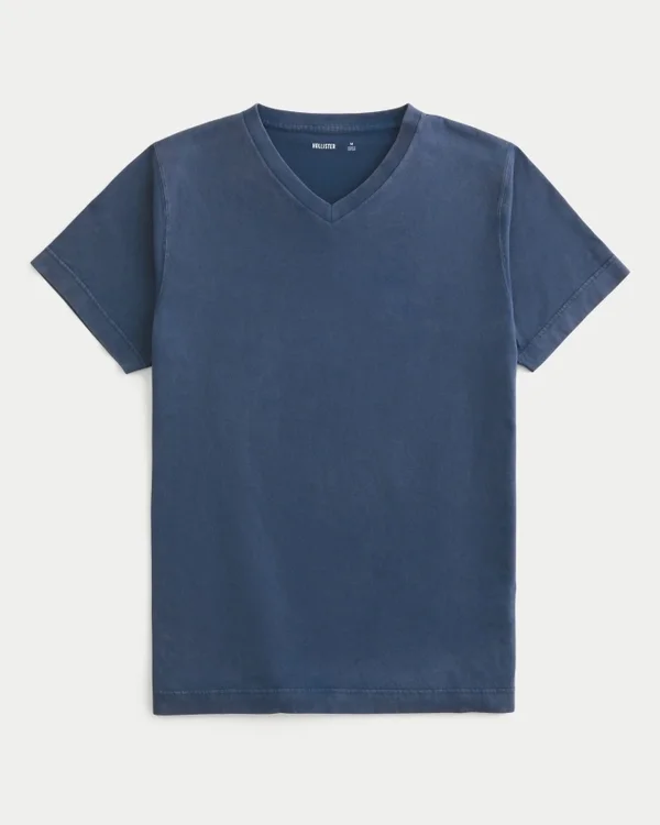 T-shirt met V-hals T-shirt met V-hals