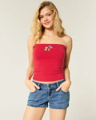 Taylor grafische tube top
