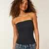 Taylor naadloze stoffen tube top