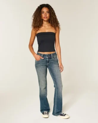 Taylor naadloze stoffen tube top