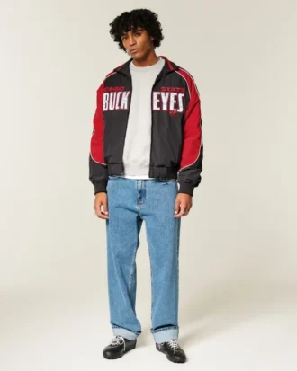 The Ohio State University Buckeyes grafisch windjack