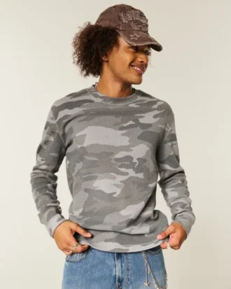 Thermisch camouflage shirt