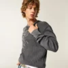 Thermoshirt met doodshoofdprint Thermoshirt met doodshoofdprint