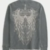 Thermoshirt met rozen- en engelenvleugels Thermoshirt met rozen- en engelenvleugels