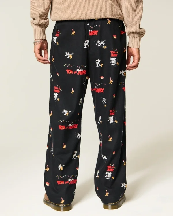 Tom en Jerry grafische flanellen pyjamabroek Tom en Jerry grafische flanellen pyjamabroek
