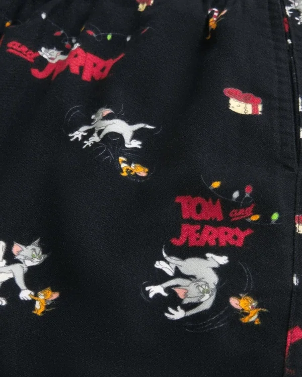 Tom en Jerry grafische flanellen pyjamabroek Tom en Jerry grafische flanellen pyjamabroek