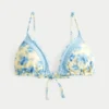 Triangelbikinitop met ruches Triangelbikinitop met ruches
