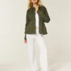 Twill Y2K militair jack