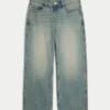 Ultra laag model, medium wassing, baggy jeans Ultra laag model, medium wassing, baggy jeans