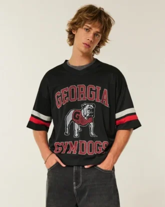 University of Georgia Bulldogs grafisch voetbalshirt