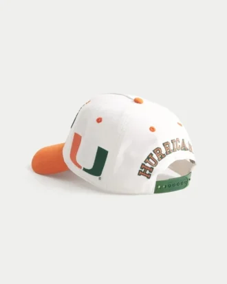 University of Miami Hurricanes baseballpet met print