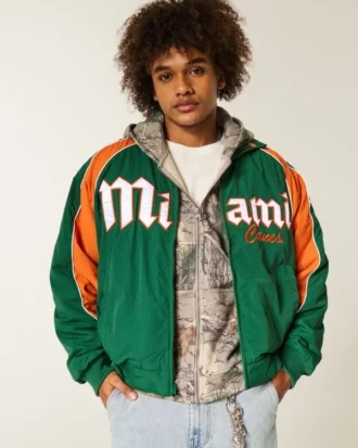 University of Miami Hurricanes grafische windjack