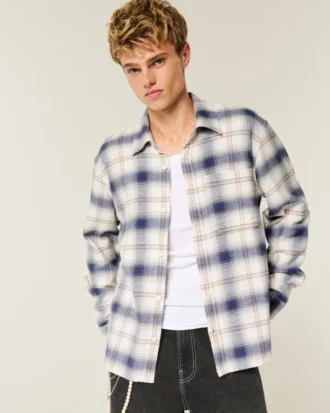 University of Michigan Wolverines flanellen shirt met print