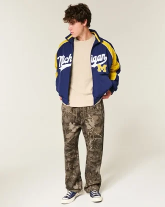 University of Michigan Wolverines grafisch windjack