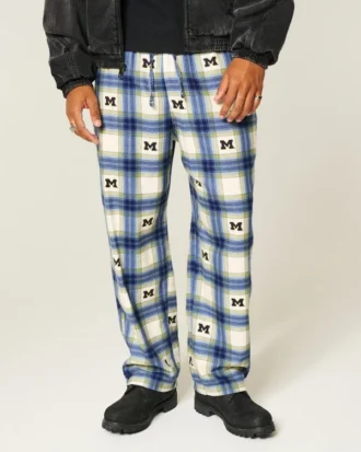 University of Michigan Wolverines grafische flanellen broek