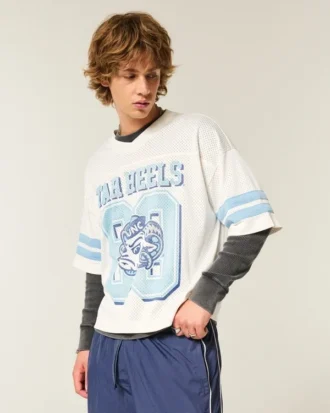 University of North Carolina at Chapel Hill Tar Heels grafisch voetbalshirt
