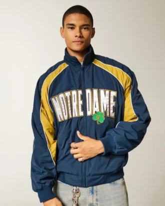 University of Notre Dame Fighting Irish grafisch windjack