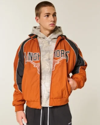 University of Texas at Austin Longhorns grafisch windjack