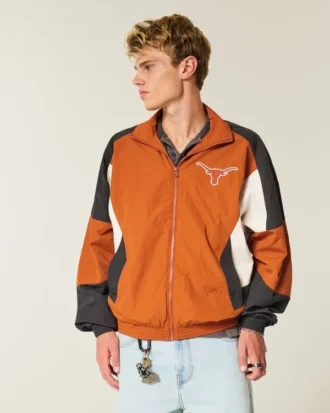 University of Texas at Austin Longhorns grafisch windjack