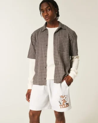 University of Texas at Austin Longhorns grafische fleece short