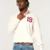 Vault Release Fleece Logo Graphic Henley Vault Release Fleece Logo Graphic Henley
