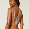 Versierde driehoekige bikinitop Versierde driehoekige bikinitop