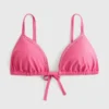 Versierde driehoekige bikinitop