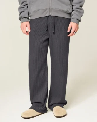 Wafel lounge broek