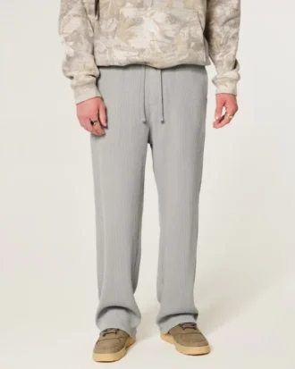 Wafel lounge broek
