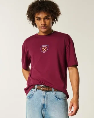 West Ham United Football Club T-shirt met print