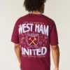 West Ham United Football Club T-shirt met print West Ham United Football Club T-shirt met print