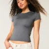Zacht, stretch, naadloos baby-T-shirt Zacht, stretch, naadloos baby-T-shirt