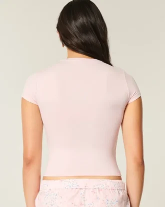 Zacht, stretch, naadloos baby-T-shirt