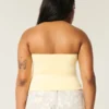 Zachte, stretch, naadloze tube top