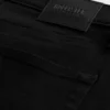 Zwarte, kleurvaste atletische skinny jeans Zwarte, kleurvaste atletische skinny jeans